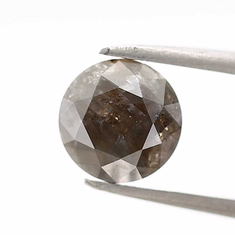 1.21 Carat Fancy Brown Round Brilliant Cut Natural Loose Diamond